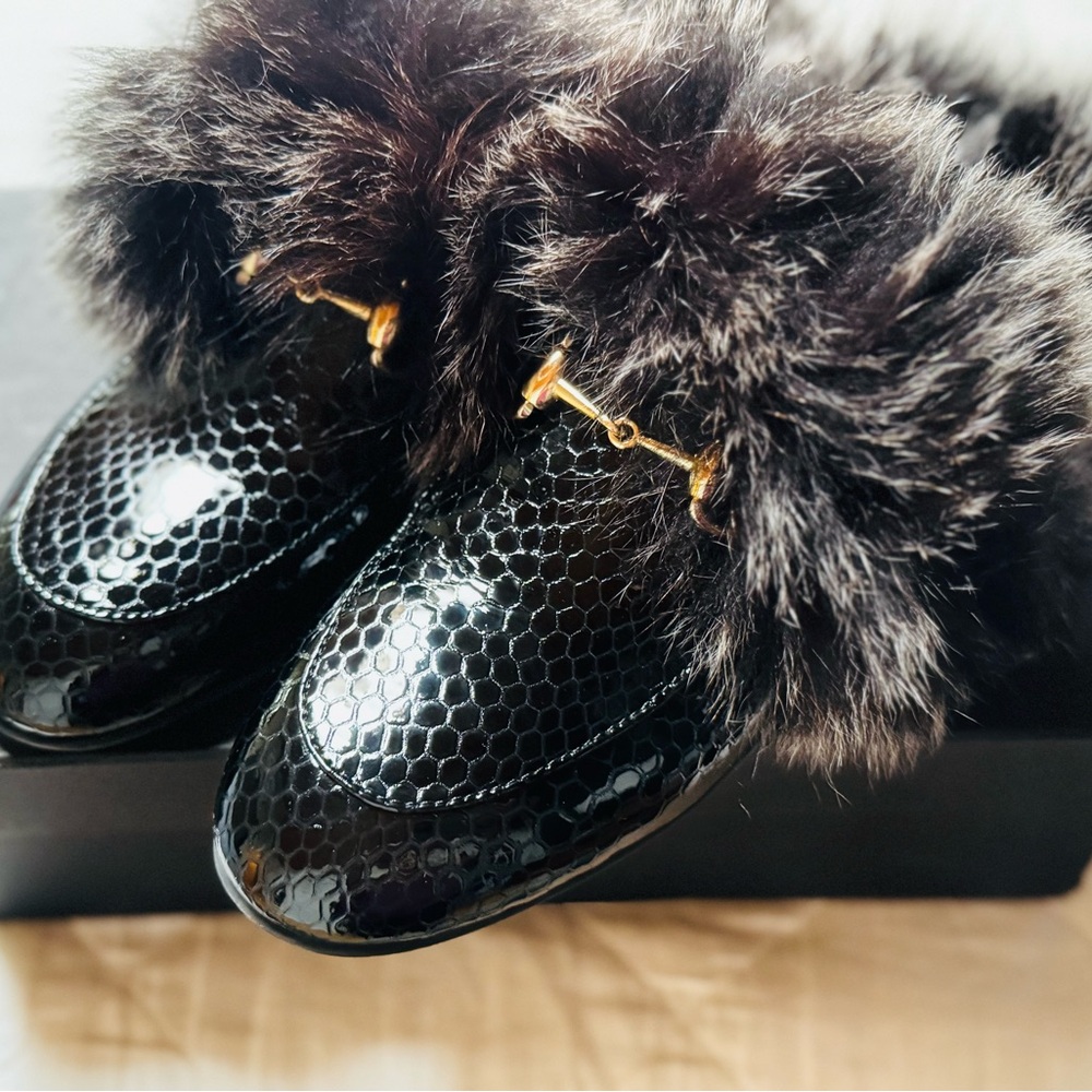 Vinci leather blk leather. Brand new-size 8